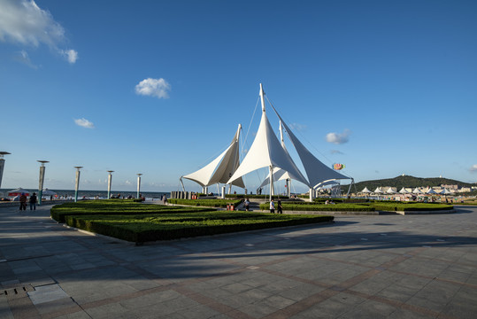 海滨帆篷广场