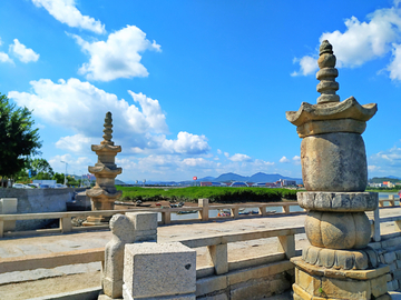 洛阳桥桥头风景