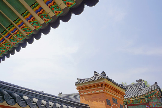 韩国景福宫咸和堂传统门楼