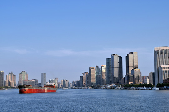 上海黄浦江城市景观