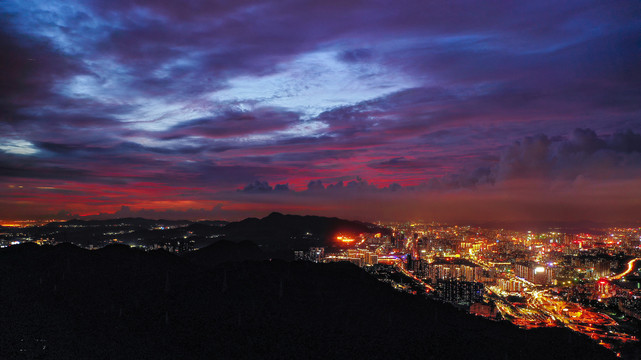 深圳龙华夜景