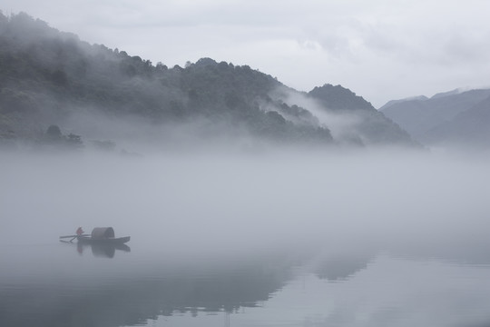 水墨小东江