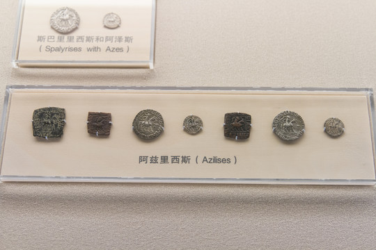 上海博物馆阿兹里西斯钱币