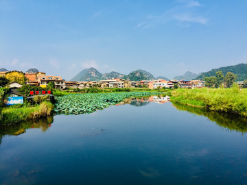 普者黑河流