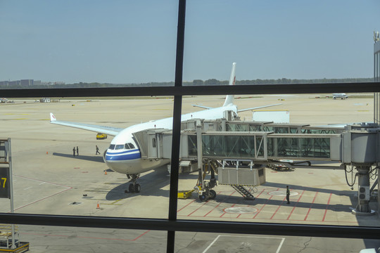 北京机场民航飞机