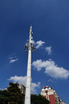 居民区里的信号塔