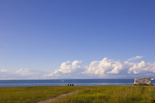 中国青海省青海湖二郎剑景区