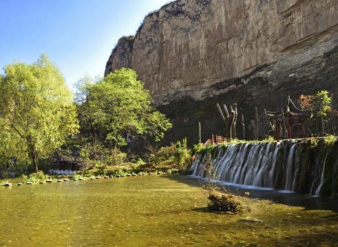 河北省石家庄市平山县沕沕水景区