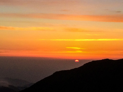 高山云海日出夕阳