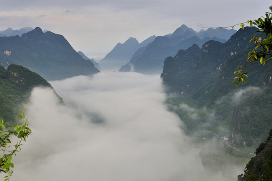 红水河乐滩峡谷