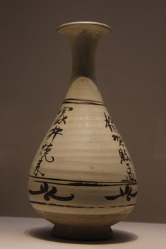 博物馆展出的陶器