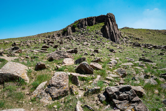 内蒙古锡盟太仆寺旗的石条山