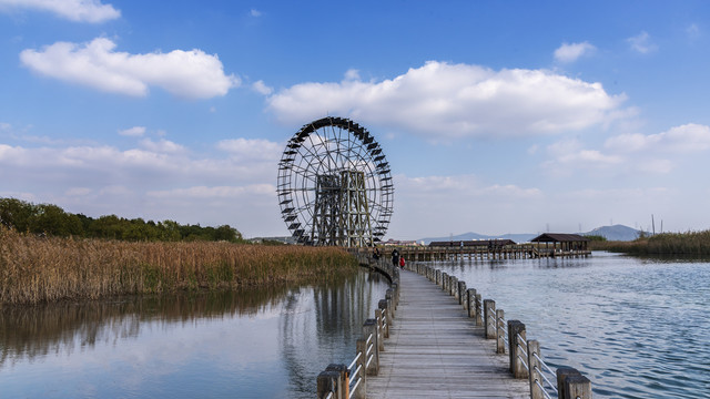 苏州太湖滨湖湿地公园