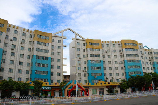 湛江南油一区居民住宅区