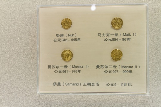 上海博物馆萨曼王朝金币