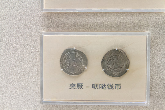上海博物馆突厥哒哒钱币