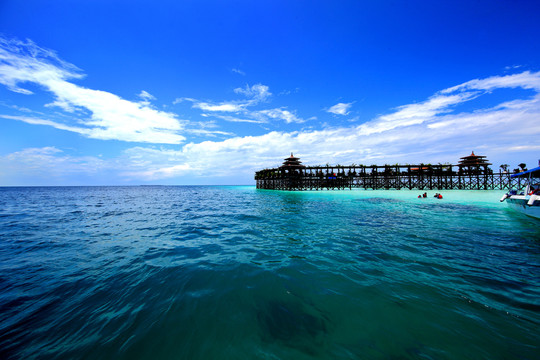 海景水屋度假村景观