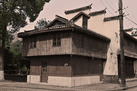 老上海民居旧照片