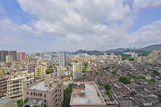 深圳凤凰古村全景