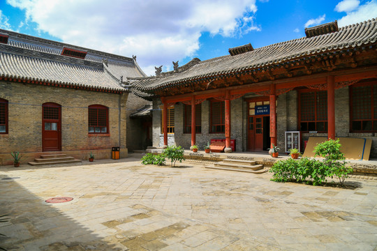 定襄河边阎锡山故居东花园三院