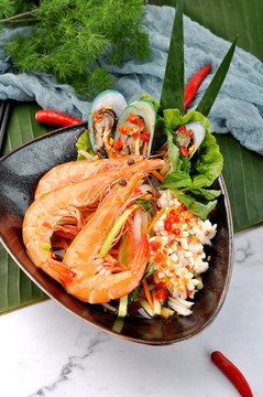 泰式海鲜沙拉