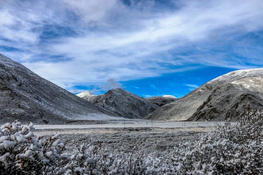 西藏冬季风光
