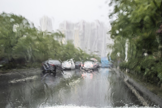 雨景