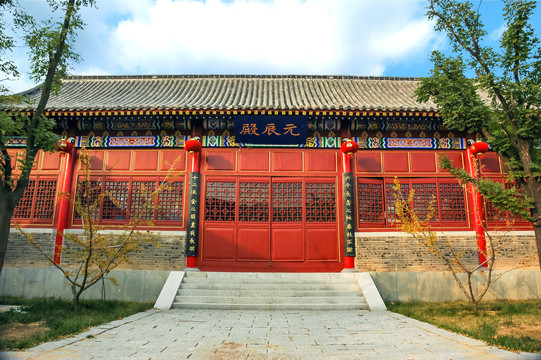 山东栖霞太虚宫景区风光