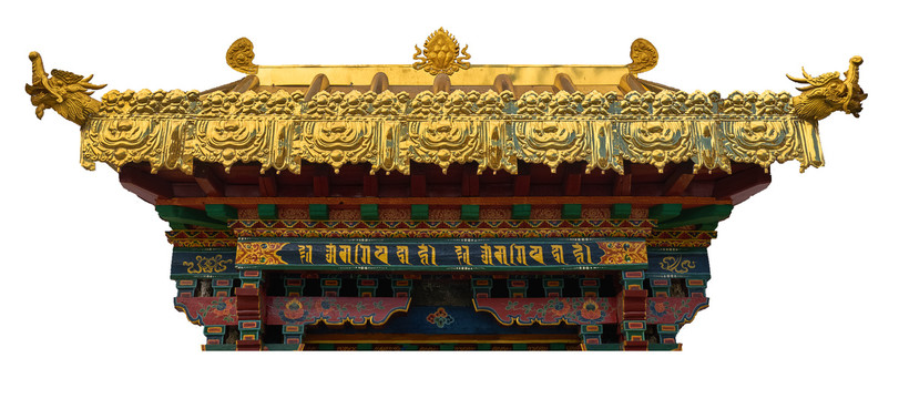 藏式门楼