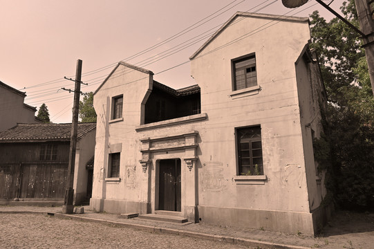 老上海石库门民居建筑