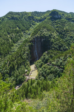 黄花溪青山