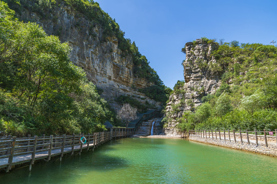 青州黄花溪山水风景