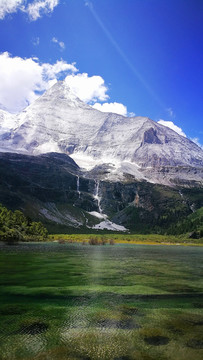 稻城亚丁风景区风光