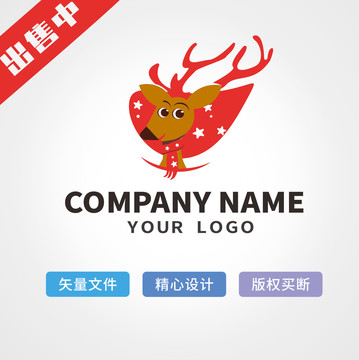 鹿logo