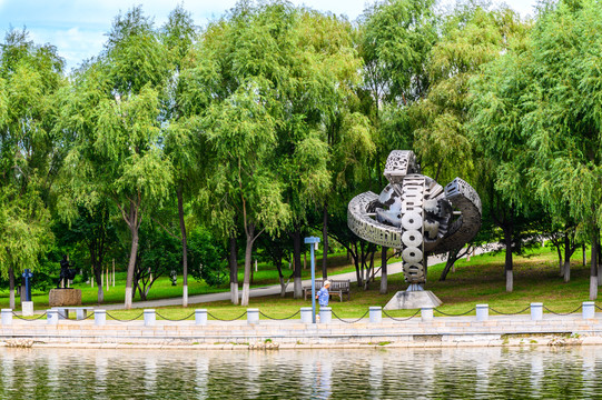 吉林长春世界雕塑园景观