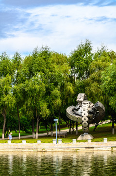 吉林长春世界雕塑园景观
