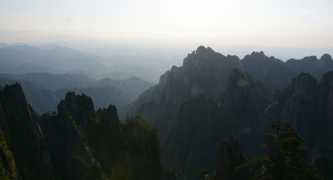 水墨远山