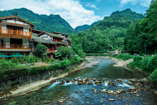 青城后山