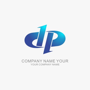 dp字母标志logo