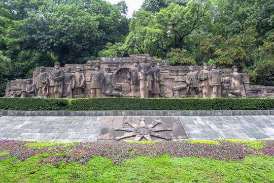 武汉首义公园雕塑