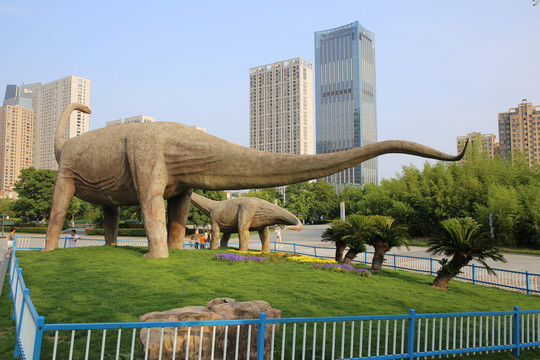 安徽省地质博物馆恐龙雕塑