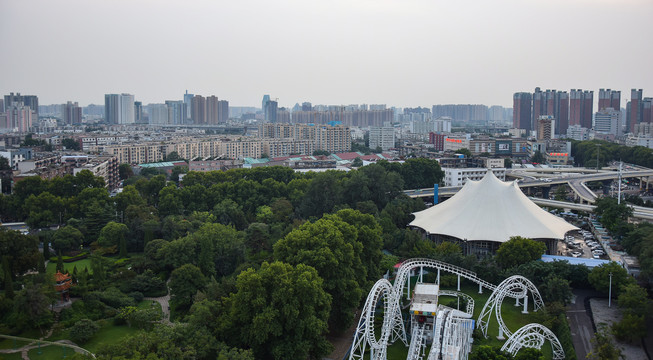 郑州市人民公园风景