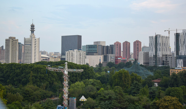 郑州市核心区风光图片