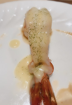 法国餐厅芝士焗虾