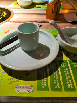 餐具摆设