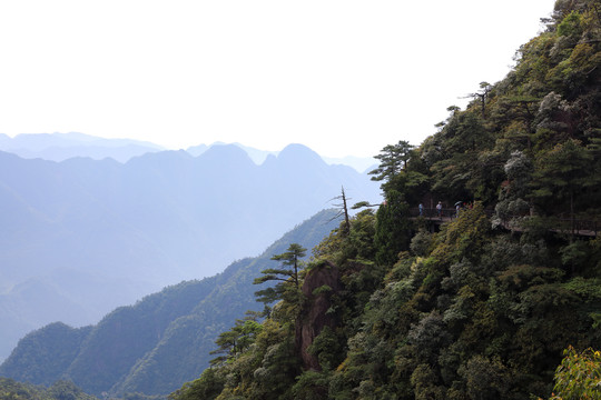 秀美群山景观