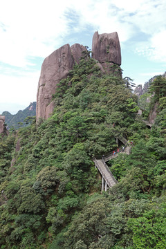 山峰背景