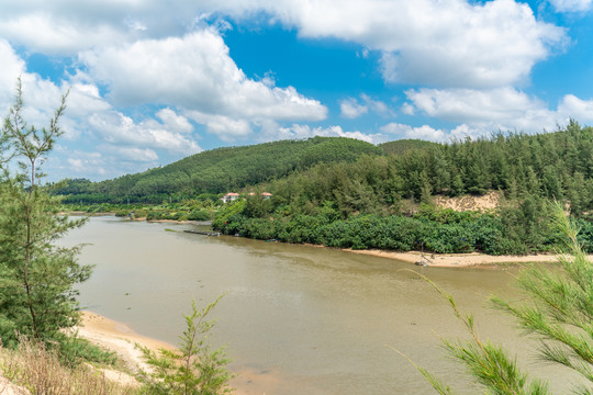 海南万宁龙滚河湿地生态保护区