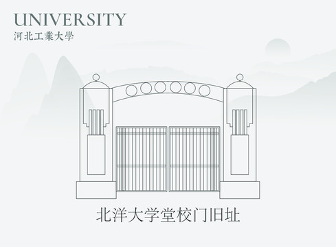 北洋大学堂校门旧址