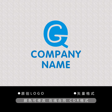 QG字母logo